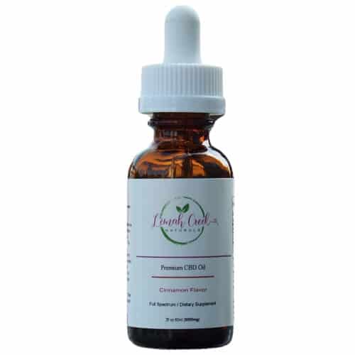 3000mg Cinnamon Flavor CBD Tincture – 2oz / 60ml - Lemah Creek Naturals