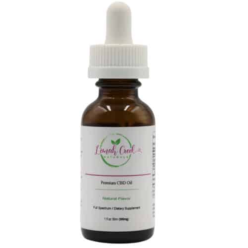 600mg Natural Flavor CBD Tincture – 1oz / 30ml - Lemah Creek Naturals