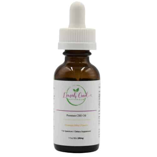 300mg Orange Mist Flavor CBD Tincture – 1oz / 30ml - Lemah Creek Naturals
