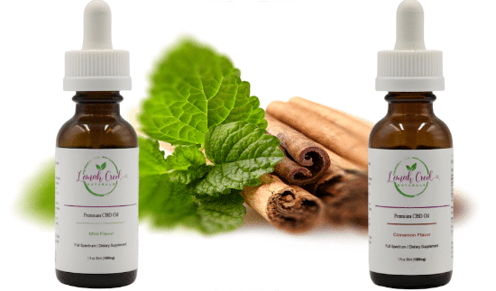 Lemah Creek Naturals Cinnamon CBD Oil Tinctures.